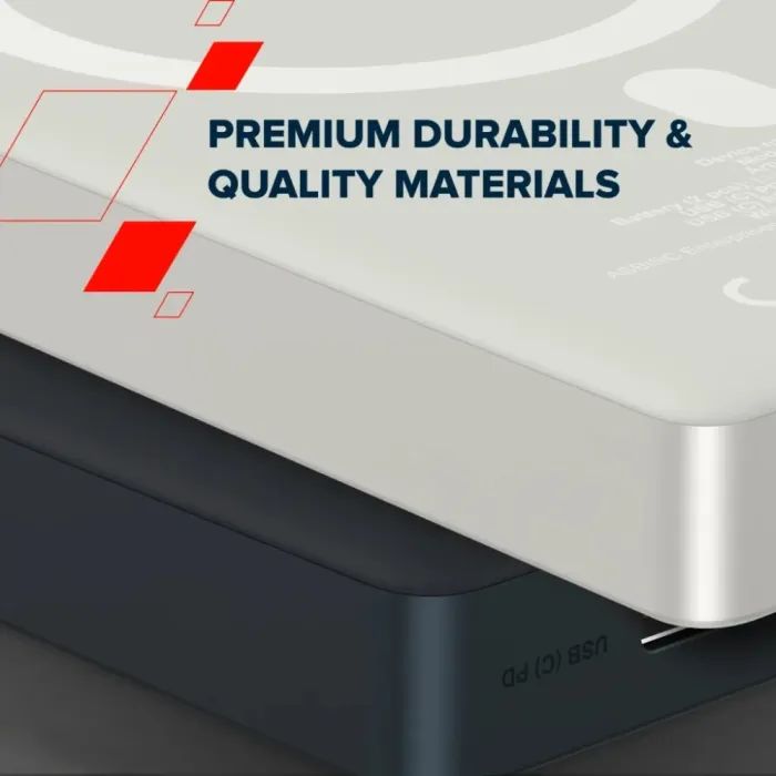 Батарея універсальна Canyon 10000mAh OnPower 511 PD20W Magnetic wireless MagSafe Grey (CNS-CPB511G) зображення 7