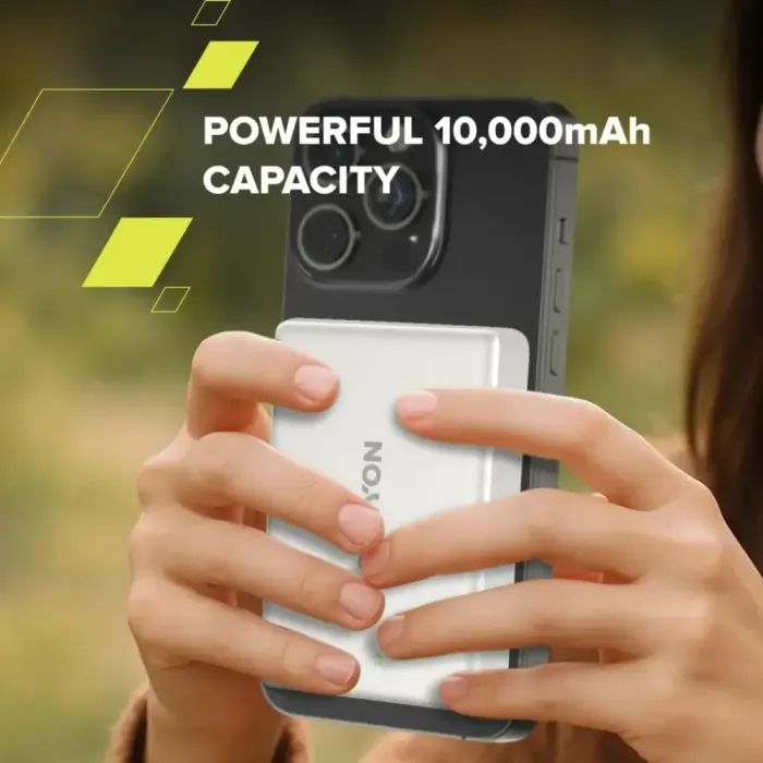 Батарея універсальна Canyon 10000mAh OnPower 511 PD20W Magnetic wireless MagSafe Grey (CNS-CPB511G) зображення 9