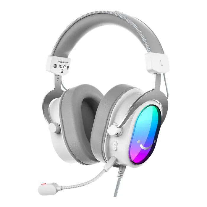 Навушники Fifine H16 7.1 RGB White (H16W) зображення 3