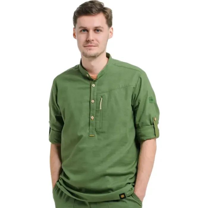 Сорочка Turbat Madeira Hemp Mns bronze green - S - зелений (012.004.4197)