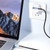 Дата кабель USB-C to USB-C 1.0m 100W black Essager (EXCTT1-CGWT01) зображення 3