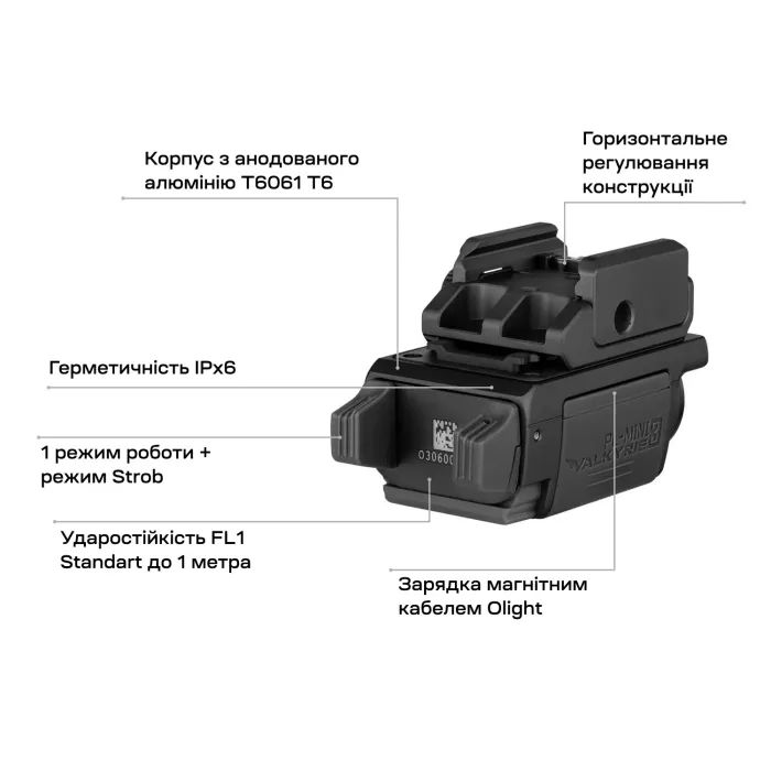 Фонарь Olight PL-Mini 3 Valkyrie Black (0.0002.0093) изображение 11