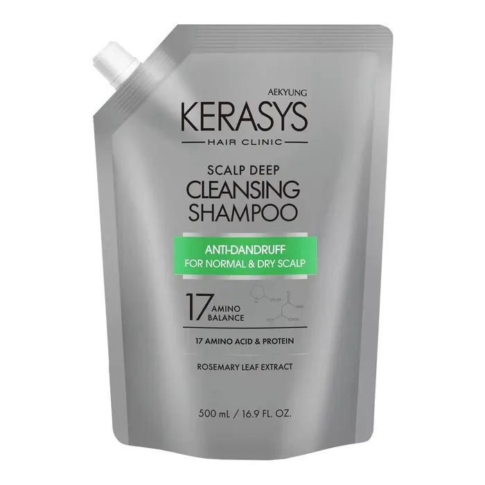 Кондиціонер для волосся KeraSys Scalp Deep Cleansing Shampoo Дой-пак 500 мл (8801046902134)