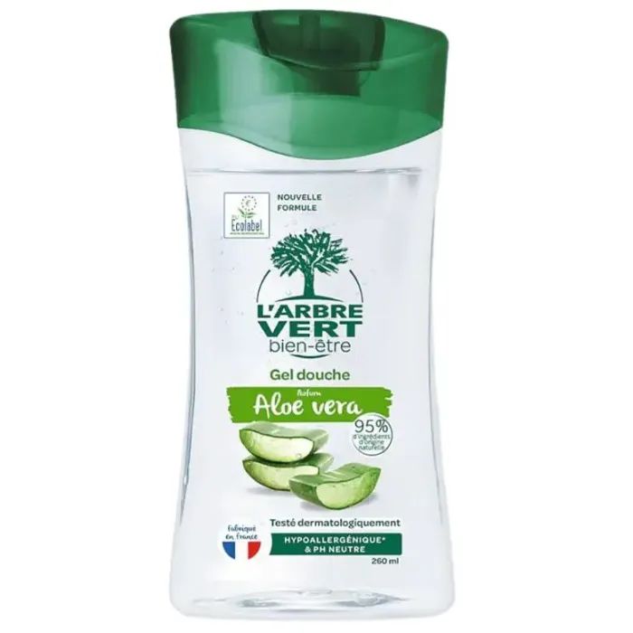Гель для душа L'Arbre Vert Алое вера 260 мл (3450601100505)