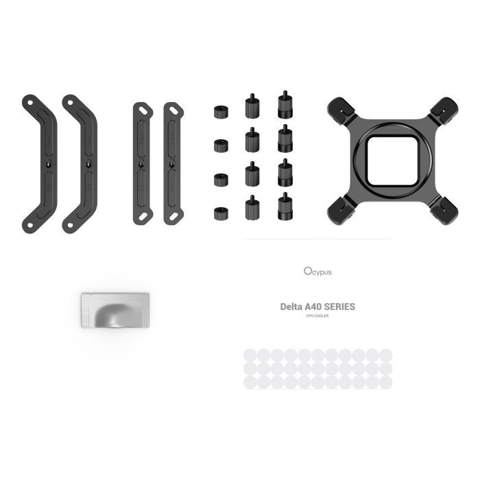 Кулер для процессора OCYPUS DELTA-A40-BK1NAWN00X-GL изображение 8