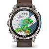 Смарт-часы Garmin D2 Mach 2, 47mm, Saph, Bare Ti/Blk w/LthrBd, GPS (010-02904-31) изображение 2