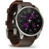 Смарт-часы Garmin D2 Mach 2, 47mm, Saph, Bare Ti/Blk w/LthrBd, GPS (010-02904-31) изображение 3