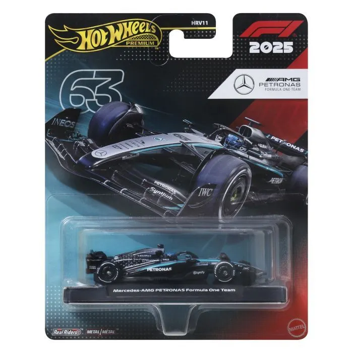 Машина Hot Wheels Formula 1 Mercedes-Benz George Russel 63 (JKD80) зображення 6