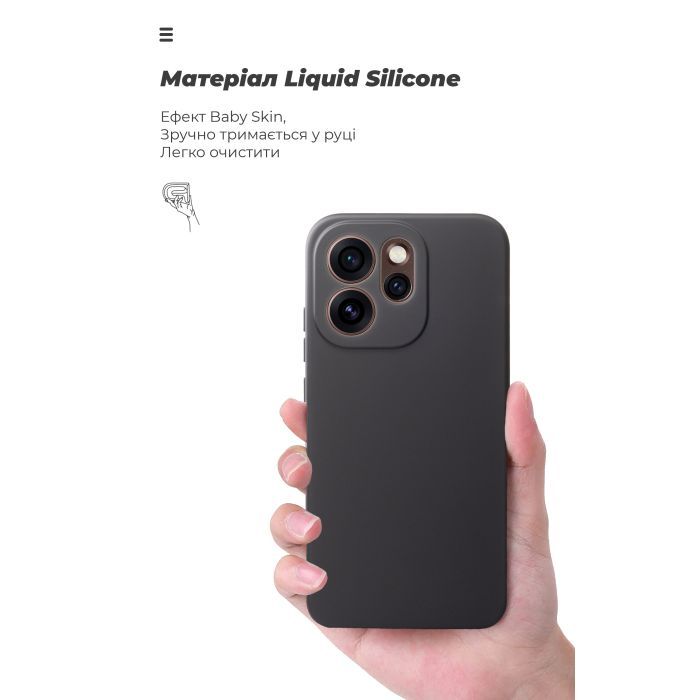 Чехол для мобильного телефона Armorstandart ICON OPPO Reno15 Pro 5G Black (ARM89914) изображение 7