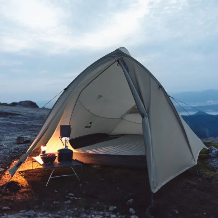 Палатка Naturehike Cloud Up Base 1 Tent Pro CNK2350WS020 пісочний (6927595797723) изображение 6