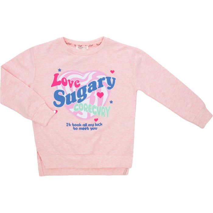 Кофта детская Breeze с сердцем (17957-140G-peach)