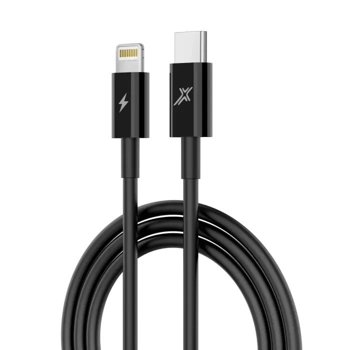 Дата кабель USB-C to Lightning 1.0m 60W black Grand-X (CL-08B) зображення 2