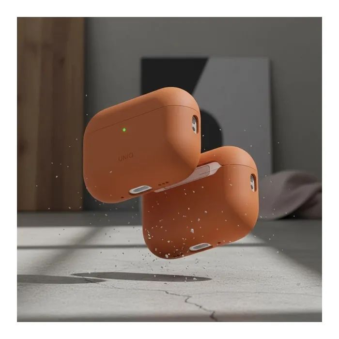 Чехол для наушников Uniq Lino для AirPods Pro 3 gen Silicone Pink (8886463696873) изображение 7