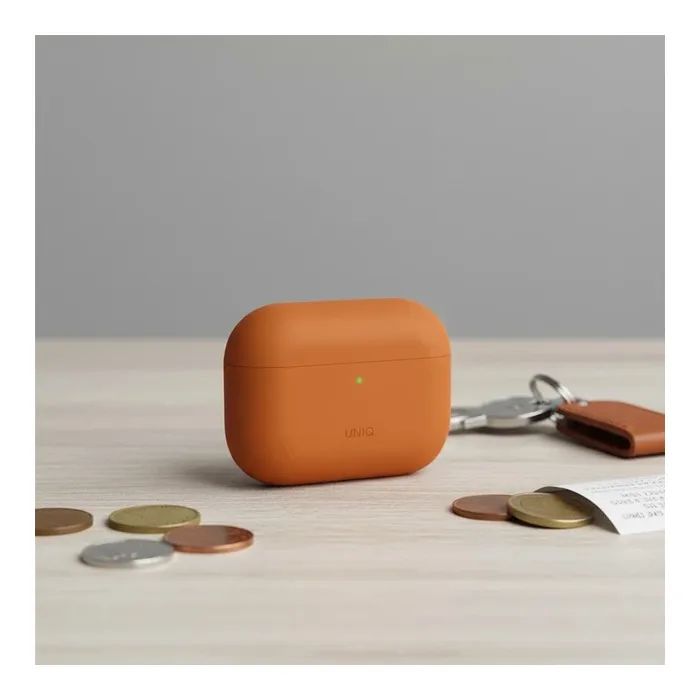 Чехол для наушников Uniq Lino для AirPods Pro 3 gen Silicone Pink (8886463696873) изображение 8