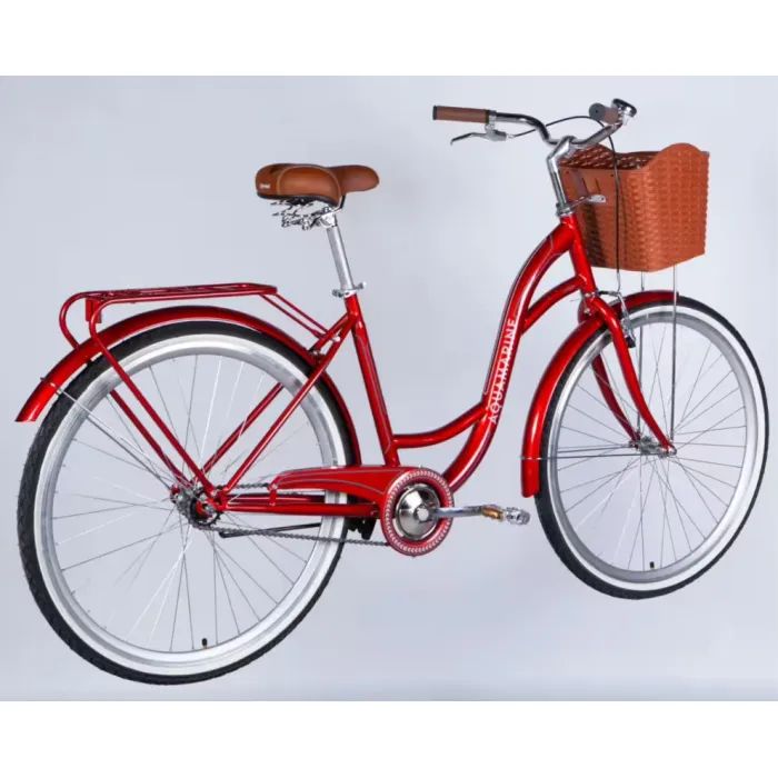 Велосипед Dorozhnik 28" AQUAMARINE PH рама-19" ST 2026 бордовий (OPS-D-28-542) зображення 3