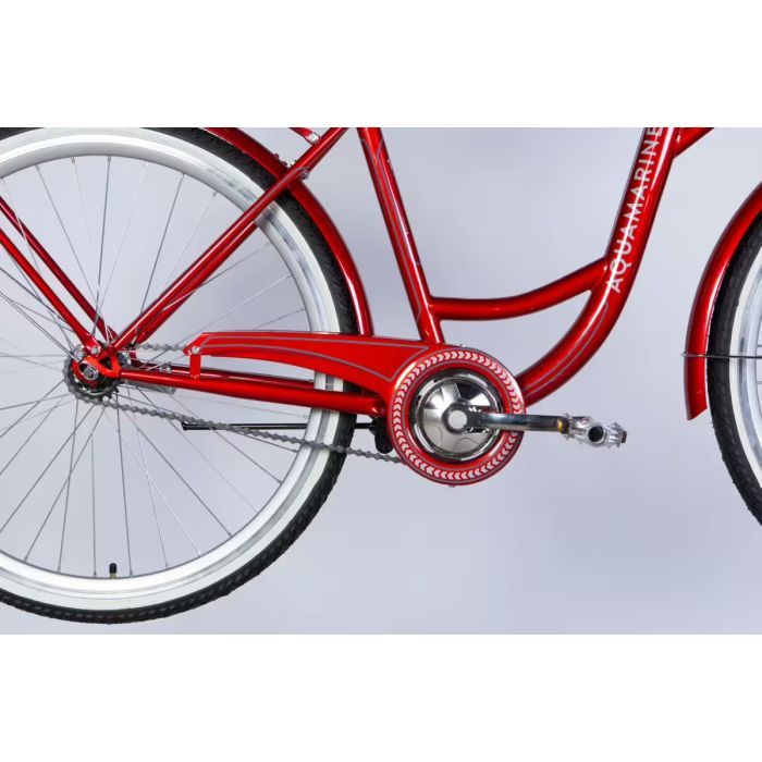 Велосипед Dorozhnik 28" AQUAMARINE PH рама-19" ST 2026 бордовий (OPS-D-28-542) зображення 5