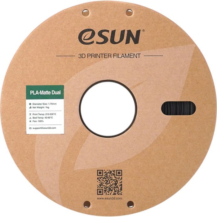 Пластик для 3D-принтера eSUN PLA matte dual 1,75mm 1kg RED BLUE (PLA-MTD175B-RU1P1) изображение 2