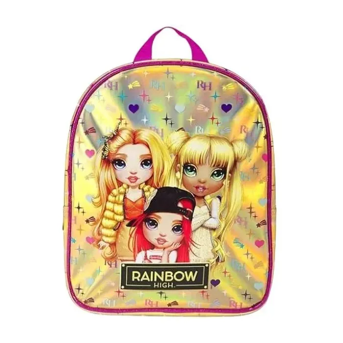 Рюкзак детский Perletti Rainbow High Mini, к-р золотистий (P13282)