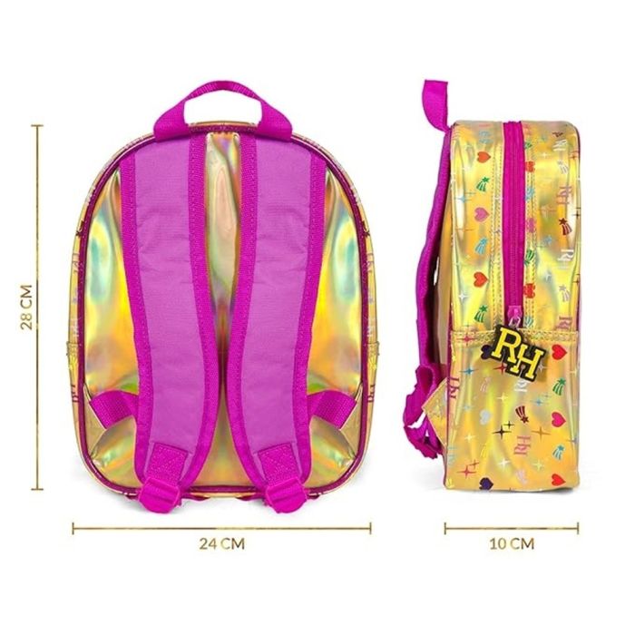 Рюкзак детский Perletti Rainbow High Mini, к-р золотистий (P13282) изображение 3