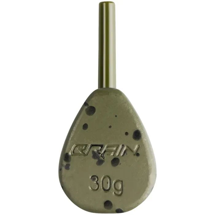 Грузило Brain In-Line Flat Lead 100g 2шт/уп Green (1858.32.06)