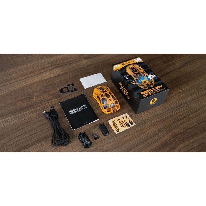 Мышка GravaStar Mercury M1 Pro Wireless/Bluetoot/USB Yellow (GSM1PRO_YLW) изображение 11