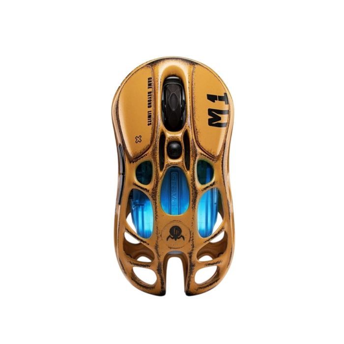 Мышка GravaStar Mercury M1 Pro Wireless/Bluetoot/USB Yellow (GSM1PRO_YLW)