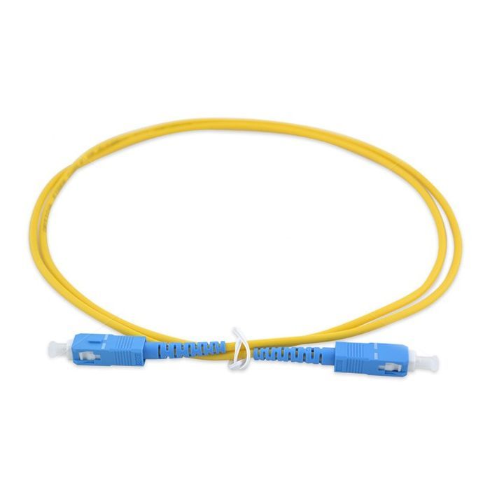 Оптичний патчкорд Eserver SC/UPC-SC/UPC SingleMode Simplex 2m (ES-SC-SC/UPC-2-SM-S)