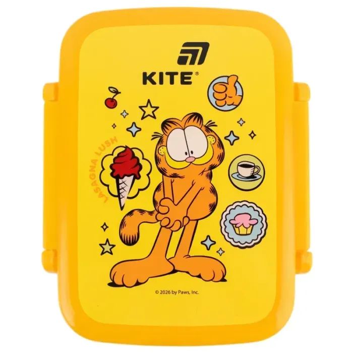 Ланч-бокс дитячий Kite Garfield, 420 мл (GF26-160) зображення 2