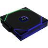 Кулер для корпуса Lian Li UNI Fan TL WIRELESS LCD 120-3, Black (G99.12TLLCD1W3B.00) изображение 10
