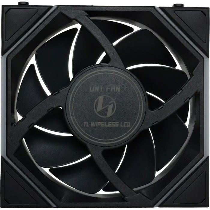 Кулер для корпуса Lian Li UNI Fan TL WIRELESS LCD 120-3, Black (G99.12TLLCD1W3B.00) изображение 3