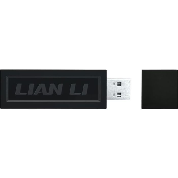 Кулер для корпуса Lian Li UNI Fan TL WIRELESS LCD 120-3, Black (G99.12TLLCD1W3B.00) изображение 6