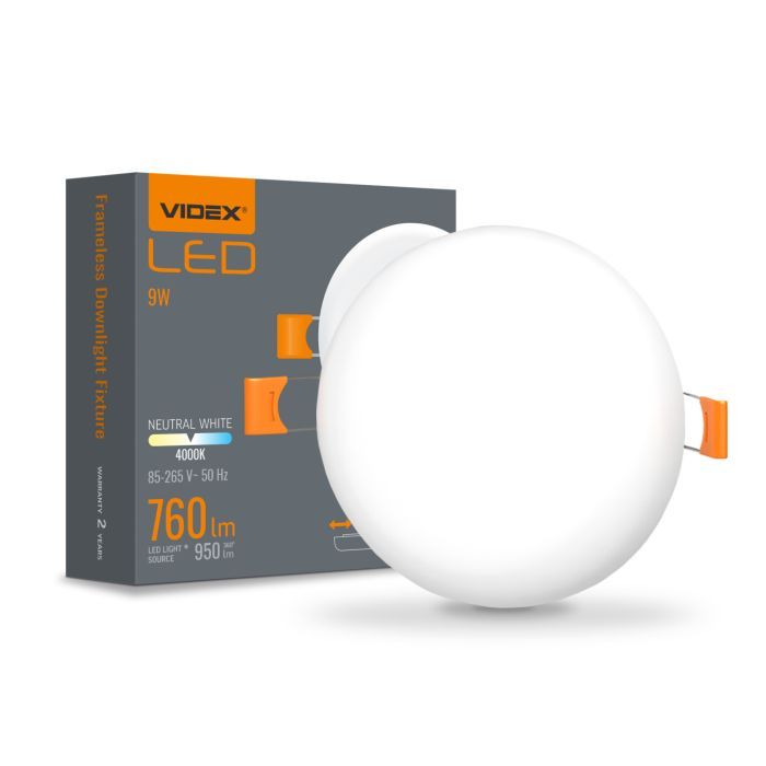 Світильник Videx VLE-DLFR-094 9W 4000K (VLE-DLFR-094)