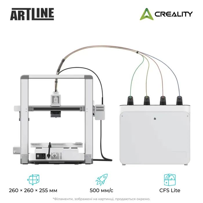3D-принтер Creality i7 Color Combo зображення 3
