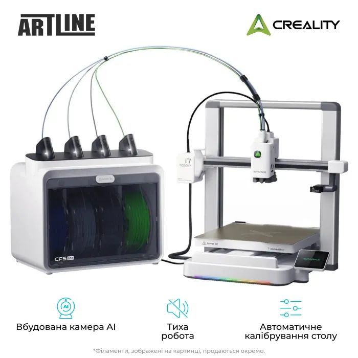 3D-принтер Creality i7 Color Combo зображення 4
