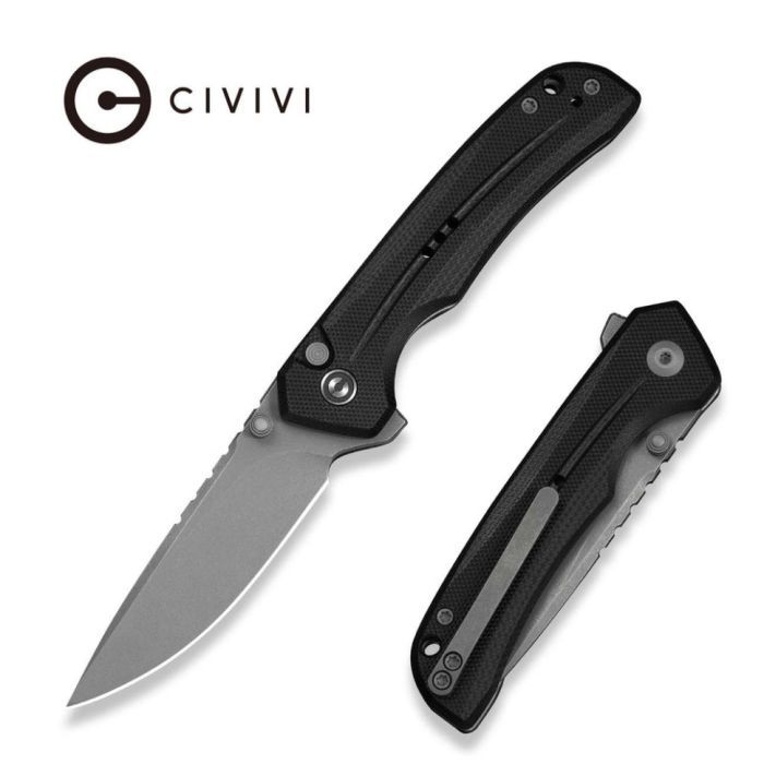 Нож Civivi Tarask, Black G10, Stonewash (C25023C-1) изображение 5