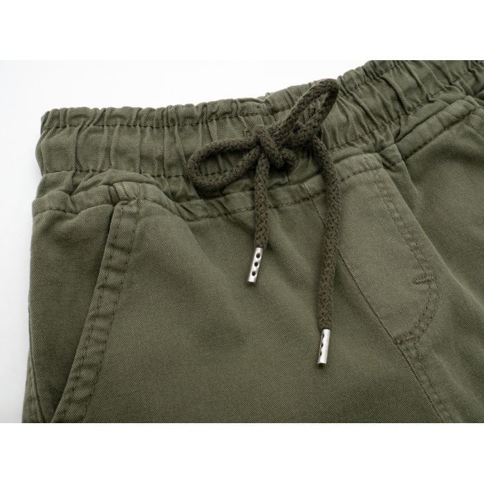 Шорты детские Sercino с накладными карманами (24282-98B-green) изображение 3