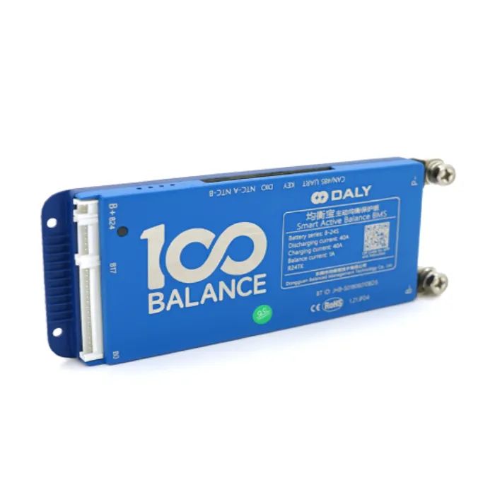 BMS контроллер DaLy LiFePO4 8-24S 40A с Bluetooth CAN активный балансир (DaLy 8-24S/40А)