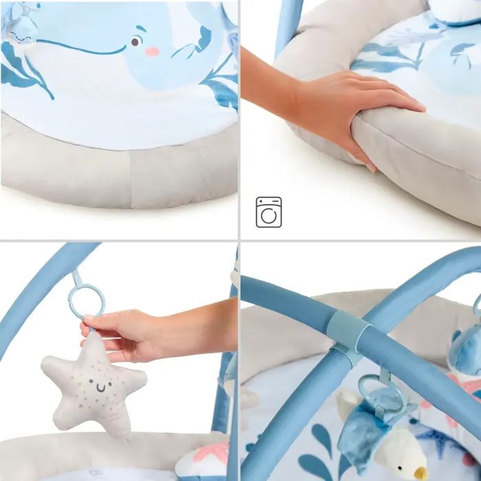 Детский коврик Kinderkraft Cozyplay Nordic Breeze (5902533929726) изображение 6