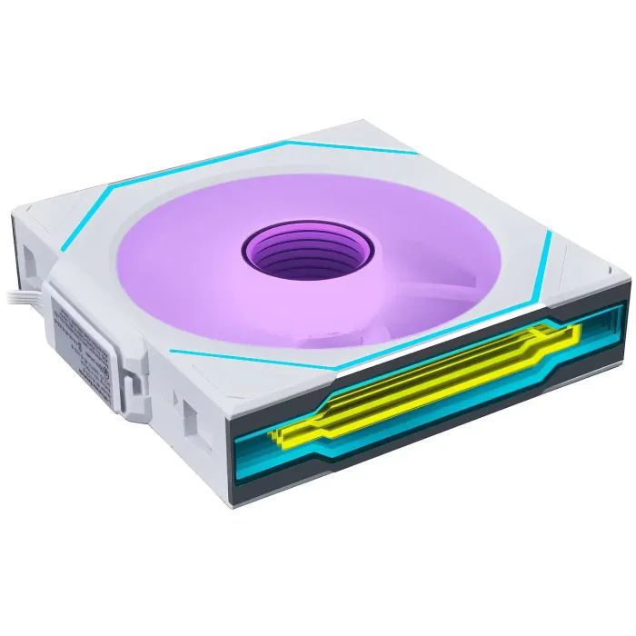 Кулер для корпуса Lian Li Uni Fan SL-INF WIRELESS 120-3 REVERSE (G99.12RSLIN1W3W.00) изображение 2