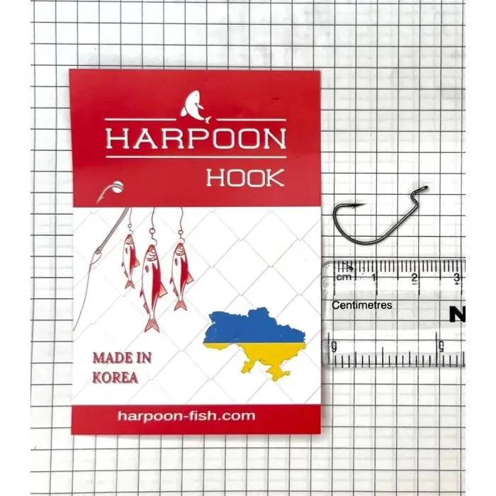 Крючок Harpoon OFFSET No.4 5шт (7407000008211)