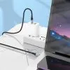 Дата кабель USB-C to USB-C 1.0m 3A nylon X102 black HOCO (6942007608787) изображение 7