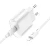 Зарядное устройство HOCO C109A USB-C PD20W + cable USB-C to Lightning white (6942007656665) изображение 2