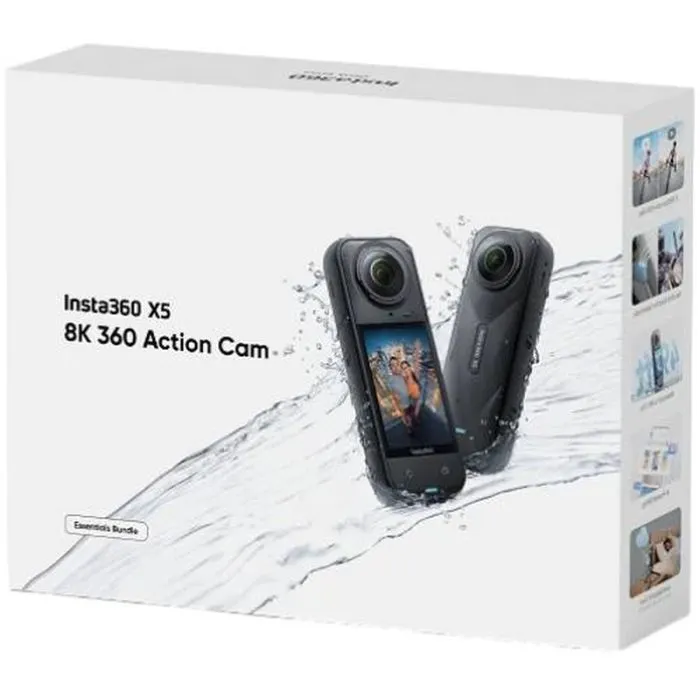 Екшн-камера Insta360 X5 Essential Bundle Black (6977644761496) зображення 9