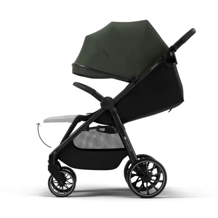 Коляска Kinderkraft Grande 2 Green (KSGRAN02GRE0000) (5902533929597) зображення 3
