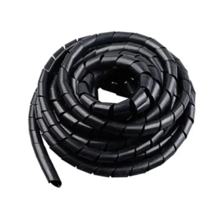 Органайзер для проводов спиральный, диаметр 10mm, длина 10m, black Voltronic (YT-10-10B)