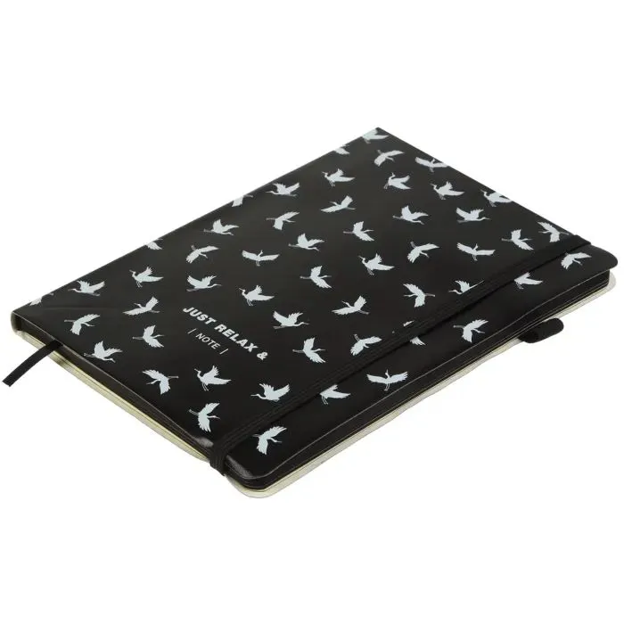 Книга записна Buromax RELAX, А5, 96 аркушів, нелінований, чорний (BM.295001-01) зображення 3