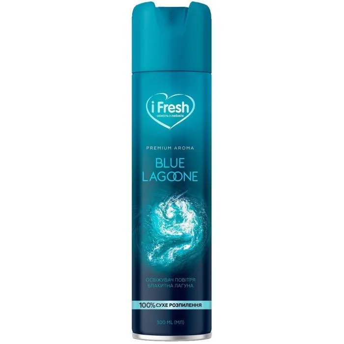 Освежитель воздуха iFresh Premium aroma Blue lagoon 300 мл (4820268100016)