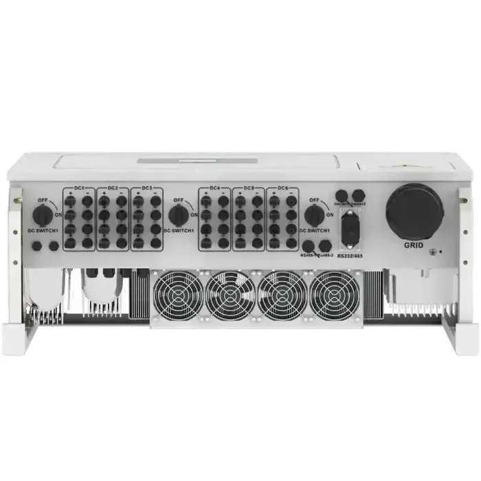 Солнечный инвертор Deye SUN-120K-G01P3-EU 120KW 8 MPPT Wi-Fi 220/380V, 3ф (SUN-120K-G01P3-EU) изображение 4