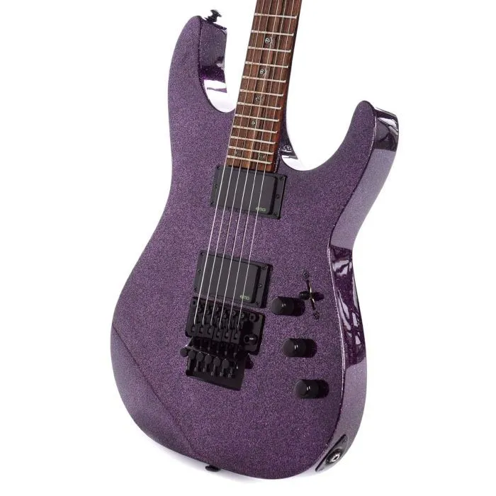 Електрогітара LTD KH-602 Kirk Hammett Signature Purple Sparkle (LKH602PSP) зображення 5