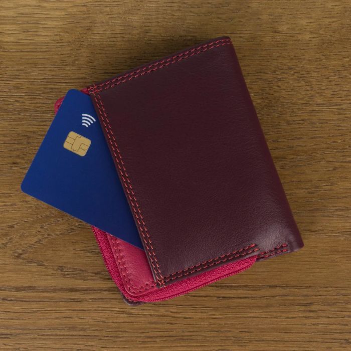 Кошелек Visconti RB112 Chile Berry Multi (RB112 BERRY M) изображение 7